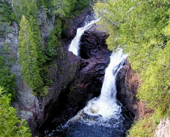 Devils Kettle In Minnesota